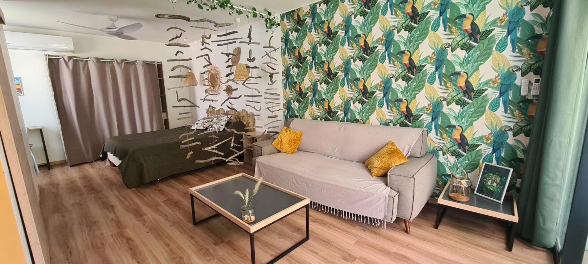 Coquet Appartement A 50 M Du Lagon Étang-Salé les Bains Exterior foto